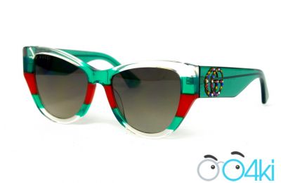Женские очки Gucci 3876-green-red