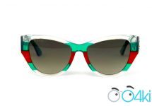 Женские очки Gucci 3876-green-red