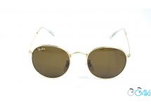 Ray Ban Round Metal 3447-brown-g